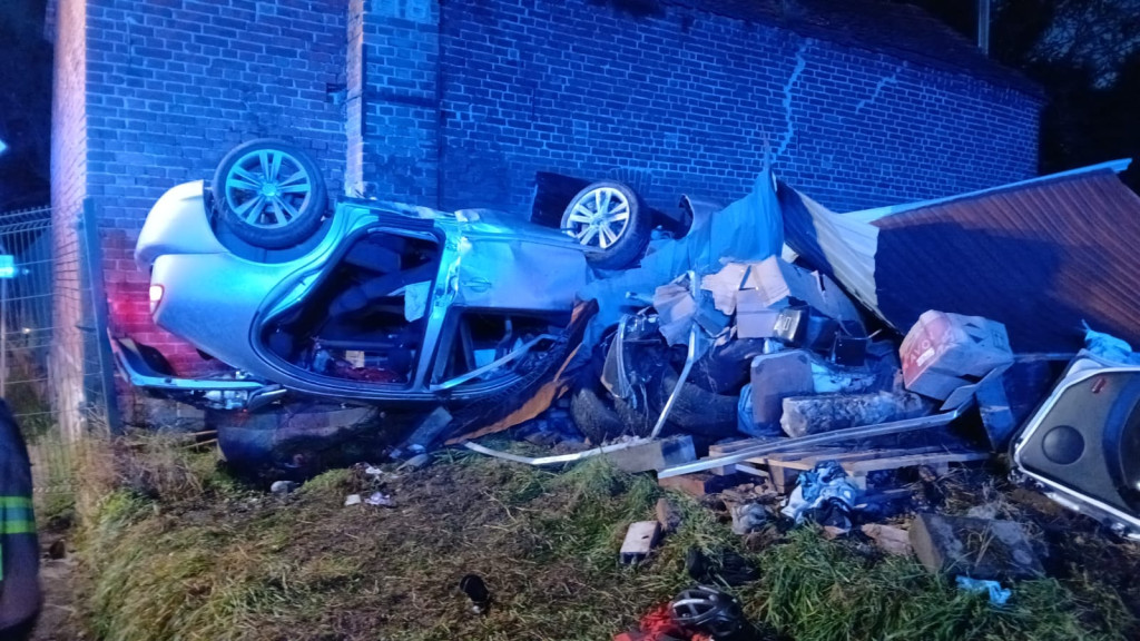 Poważny wypadek w Wonieściu!