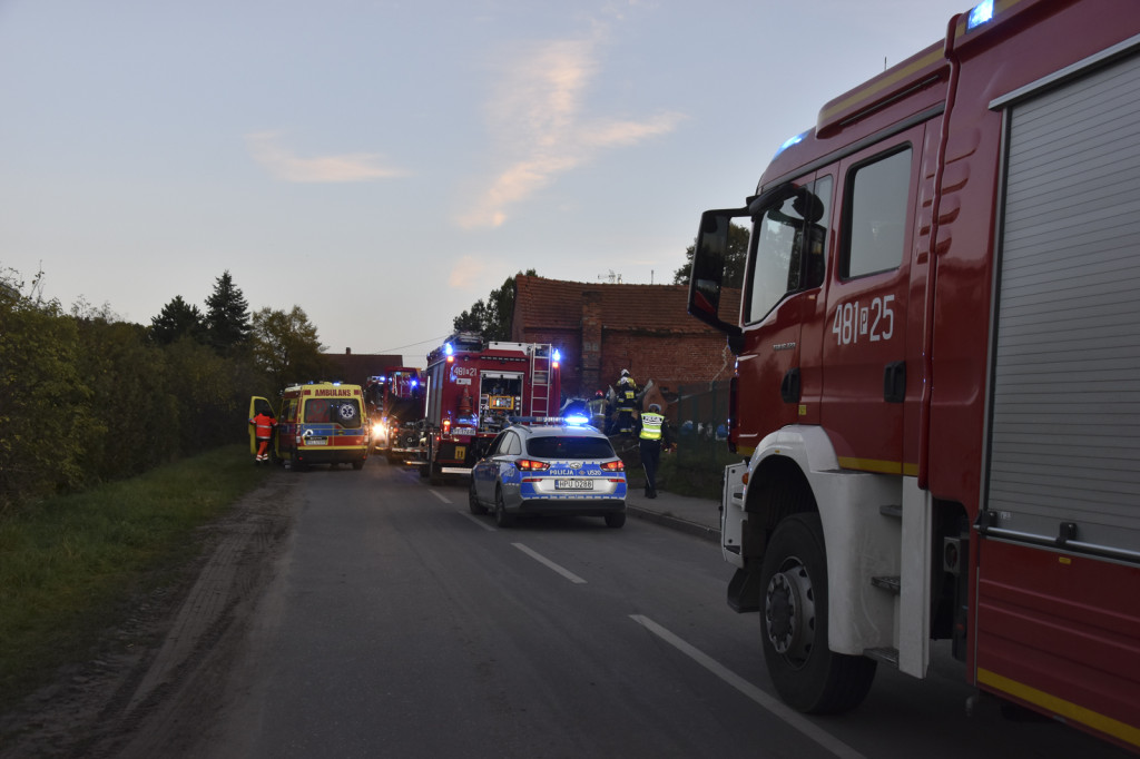 Poważny wypadek w Wonieściu!