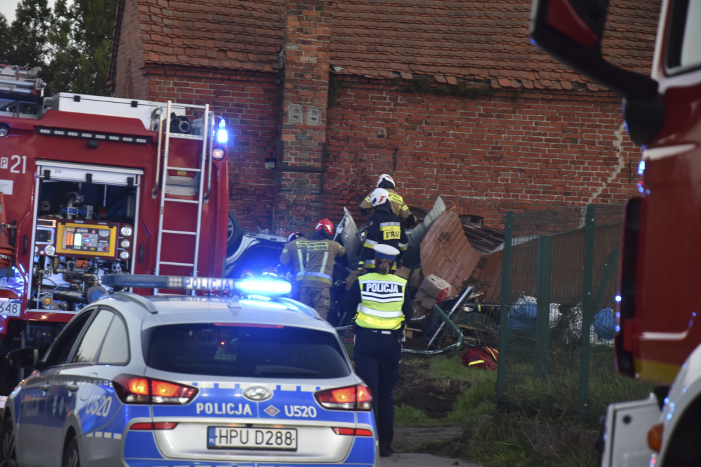 Poważny wypadek w Wonieściu!