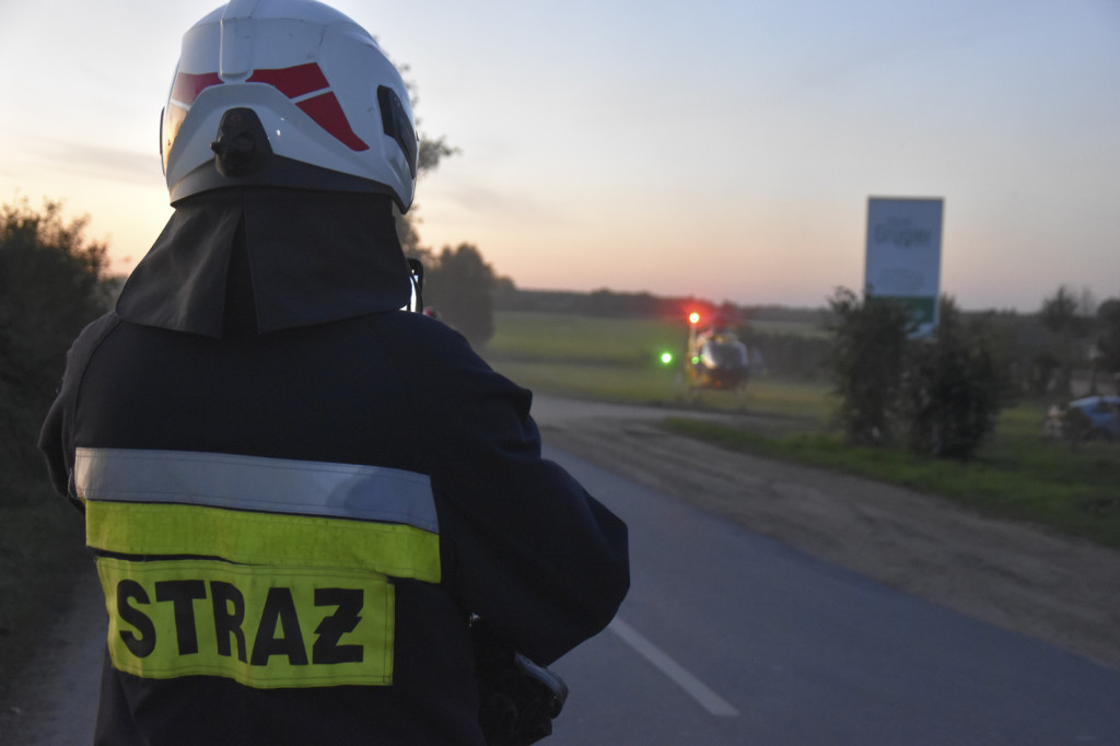 Poważny wypadek w Wonieściu!