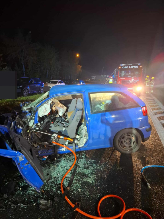 Śmiertelny wypadek pomiędzy Radomickiem a Lipnem