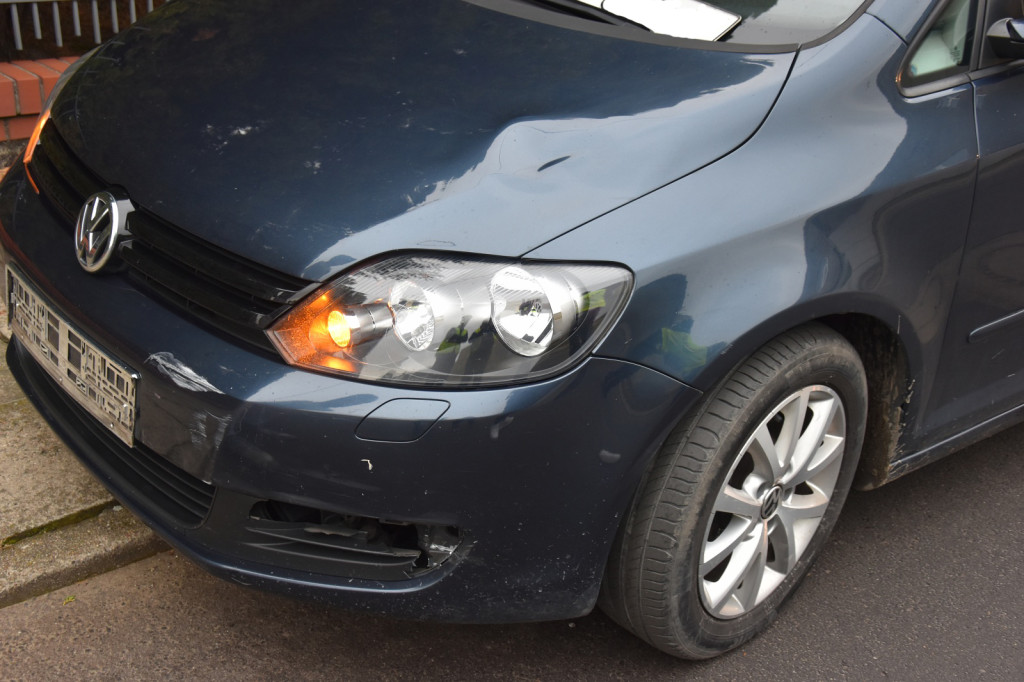 Rowerzysta zderzył się z samochodem w Śmiglu