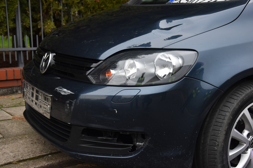 Rowerzysta zderzył się z samochodem w Śmiglu