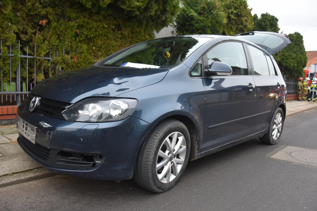 Rowerzysta zderzył się z samochodem w Śmiglu