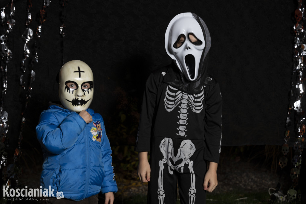 Halloweenowa fotościanka Kościaniaka