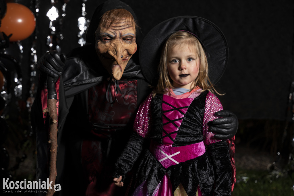 Halloweenowa fotościanka Kościaniaka