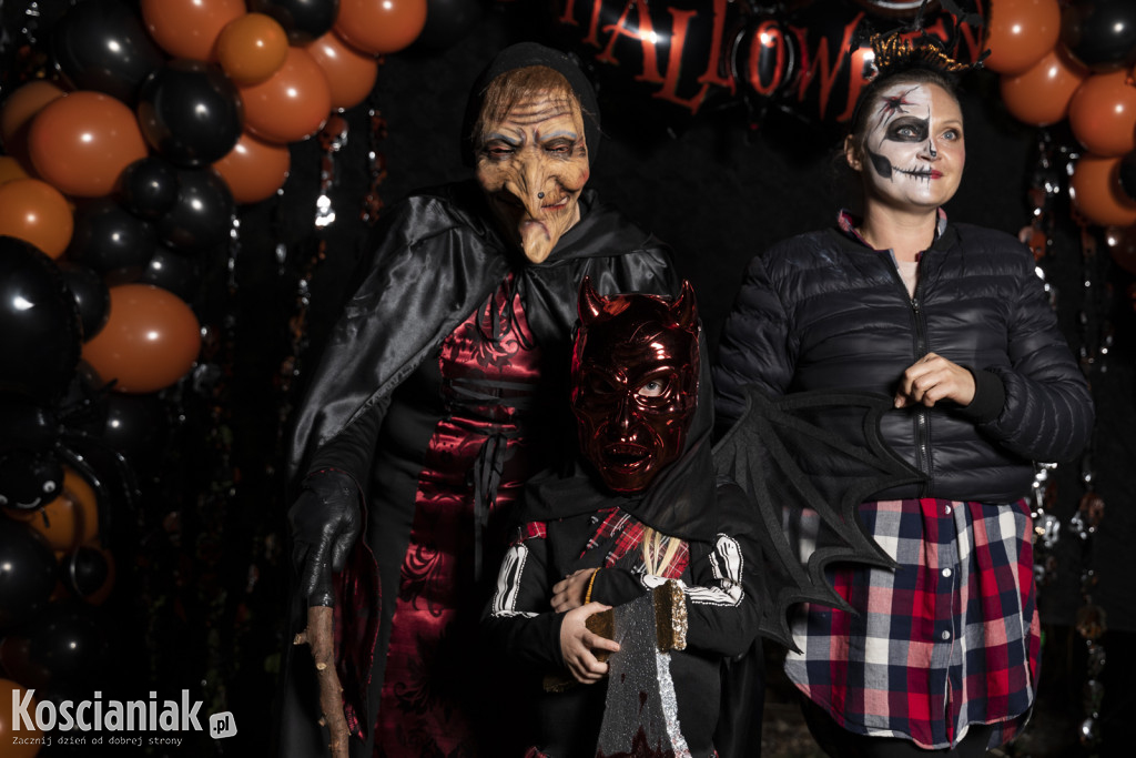 Halloweenowa fotościanka Kościaniaka