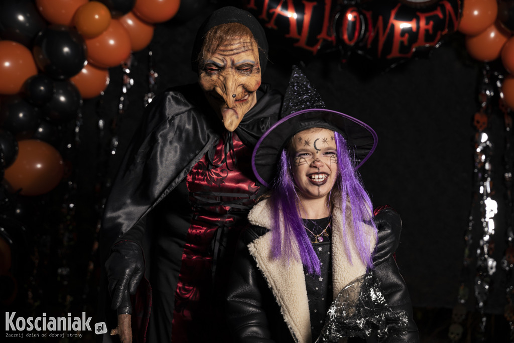 Halloweenowa fotościanka Kościaniaka