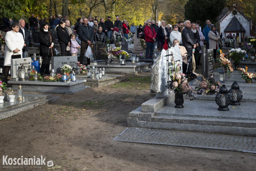Uroczystość Wszystkich Świętych na kościańskich cmentarzach