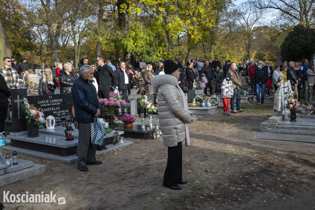 Uroczystość Wszystkich Świętych na kościańskich cmentarzach