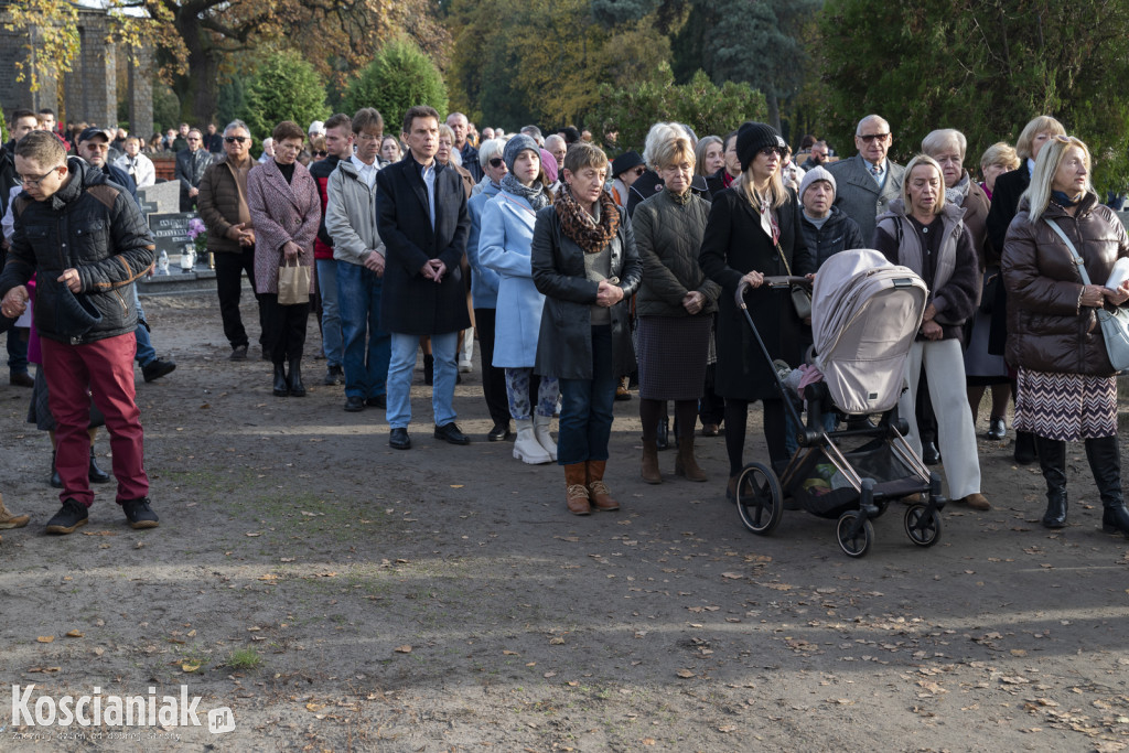 Uroczystość Wszystkich Świętych na kościańskich cmentarzach