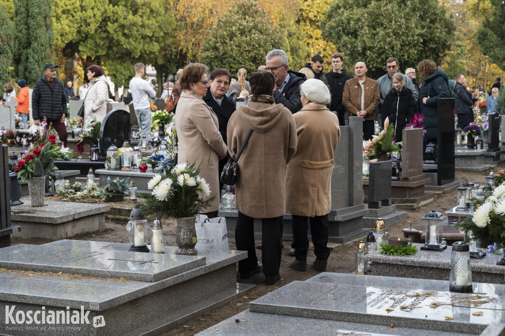 Uroczystość Wszystkich Świętych na kościańskich cmentarzach