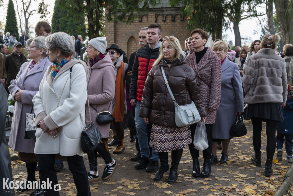 Uroczystość Wszystkich Świętych na kościańskich cmentarzach