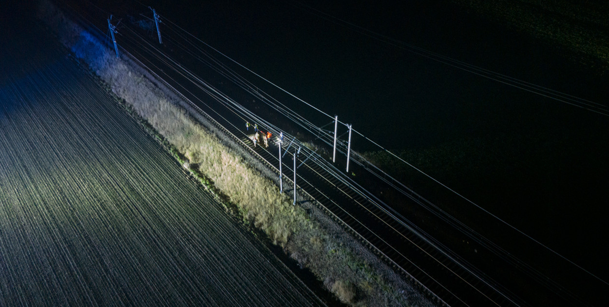 Śmiertelne potrącenie na torach przed Widziszewem