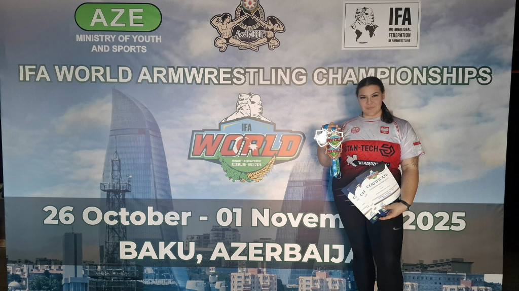 Aleksandra Hertmanowska wicemistrzynią świata