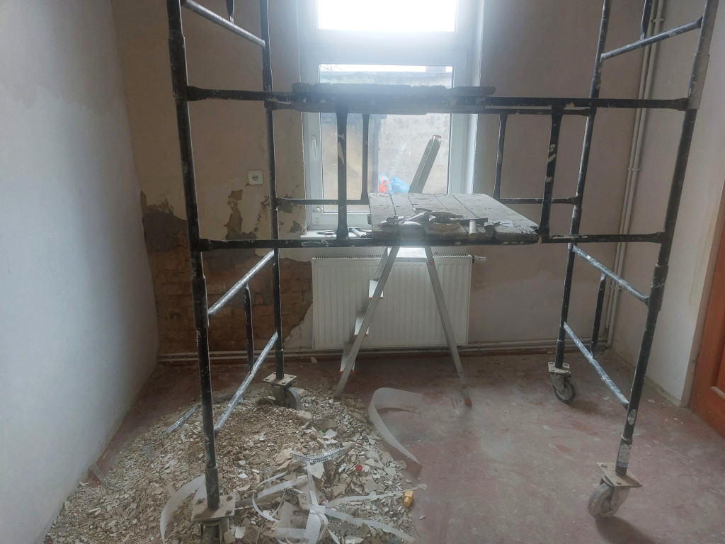 Remonty w Powiatowym Centrum Pomocy Rodzinie