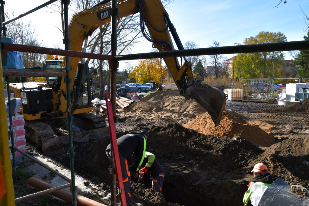 Roboty przy budowie ZOL idą pełną parą