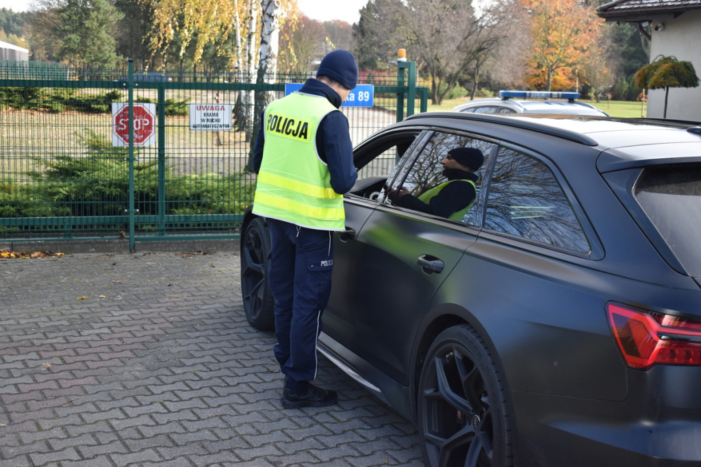 Policyjny dron w akcji