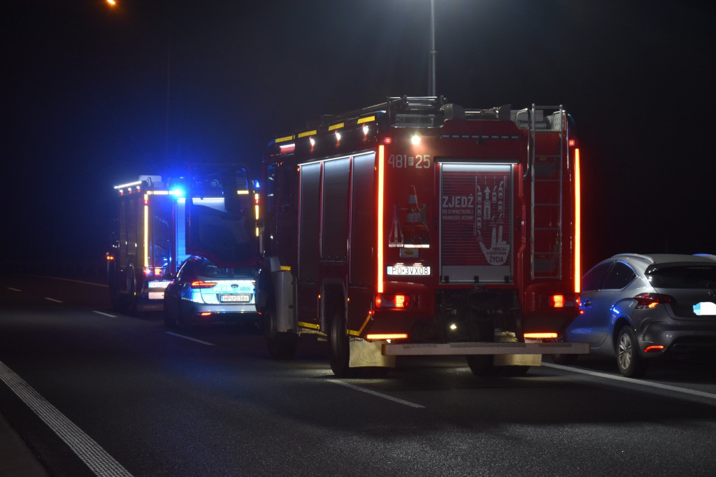 Poważny wypadek na S5. Kierowca zasłabł