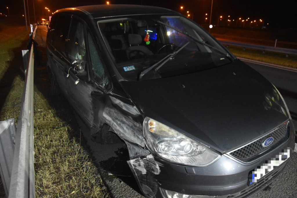 Poważny wypadek na S5. Kierowca zasłabł