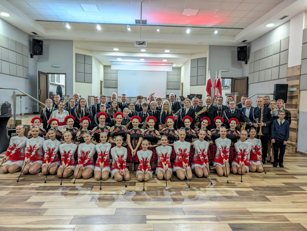 Koncert patriotyczny orkiestry OSP Krzywiń