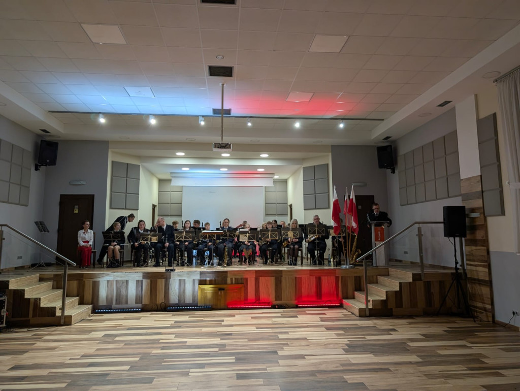 Koncert patriotyczny orkiestry OSP Krzywiń