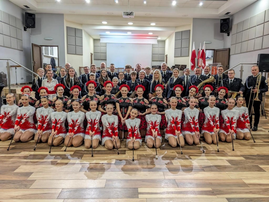 Koncert patriotyczny orkiestry OSP Krzywiń