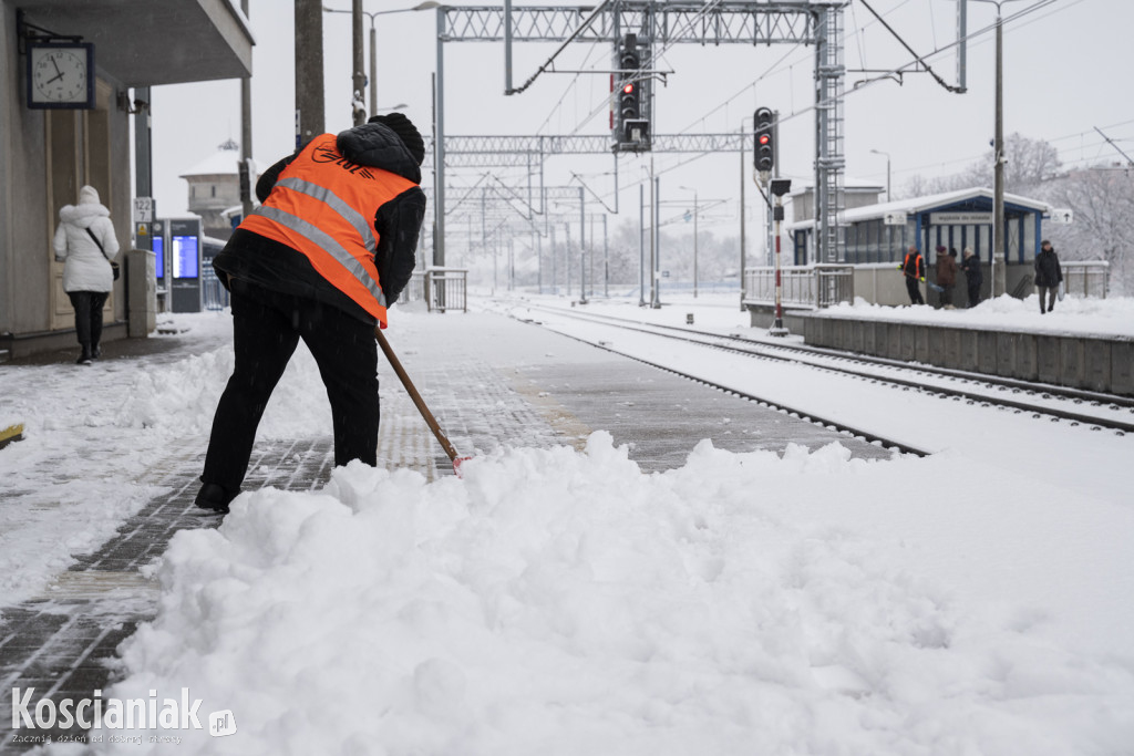Pierwszy śnieg w tym sezonie