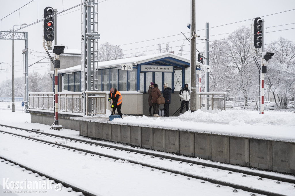 Pierwszy śnieg w tym sezonie