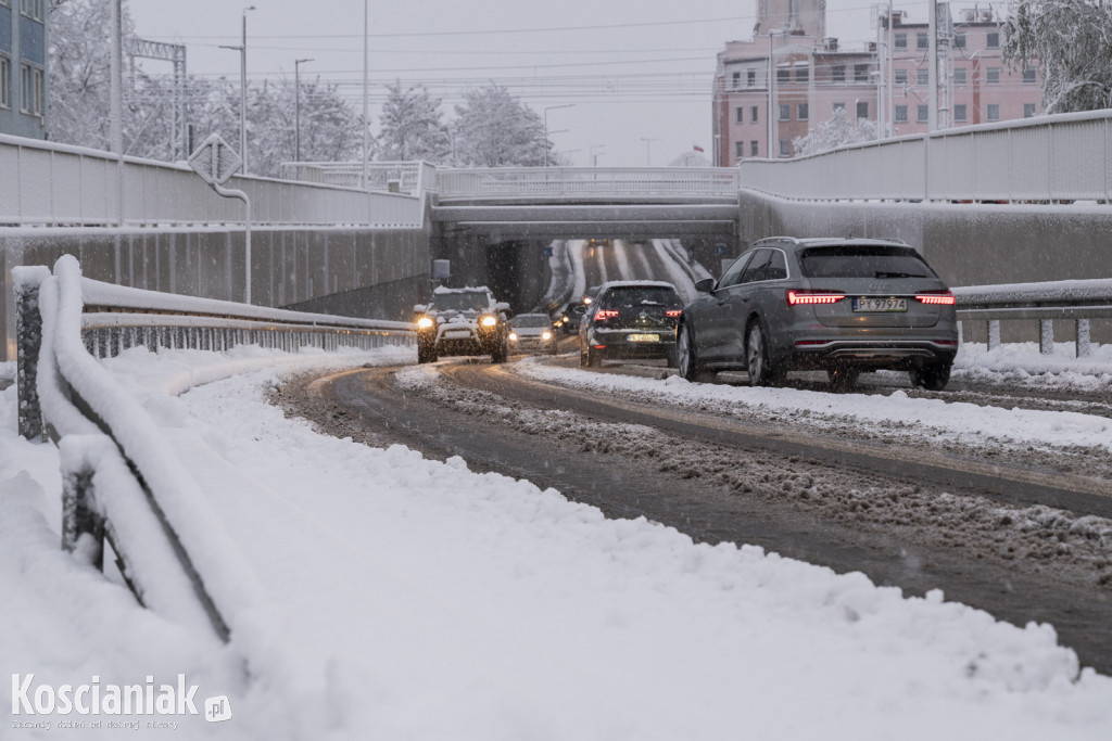 Pierwszy śnieg w tym sezonie