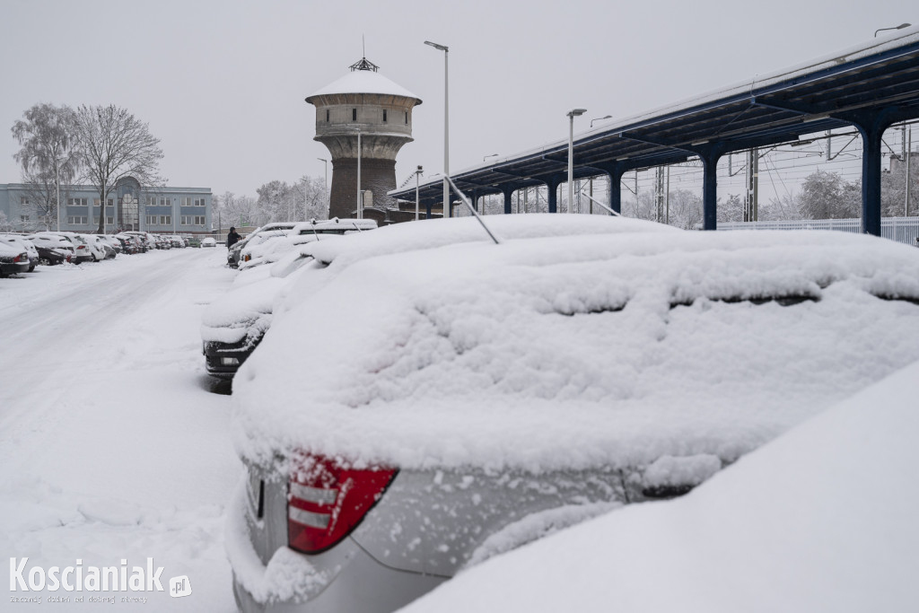 Pierwszy śnieg w tym sezonie