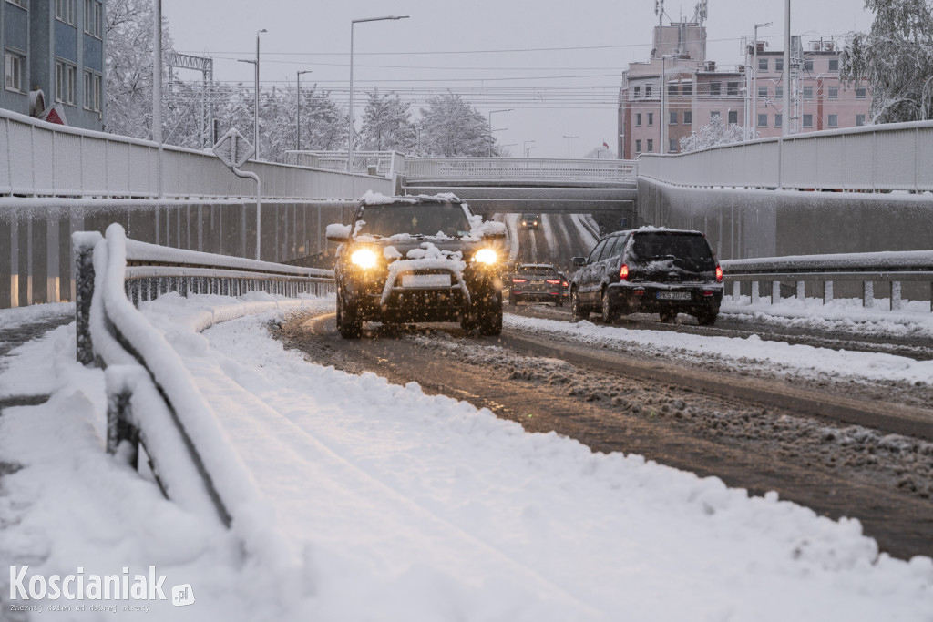 Pierwszy śnieg w tym sezonie