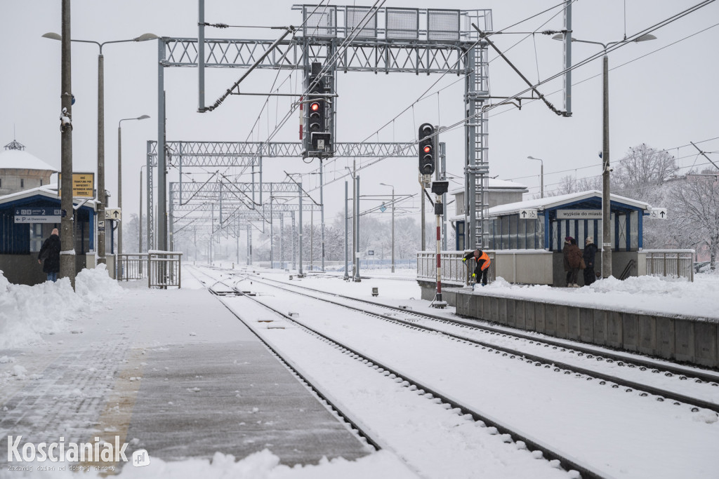 Pierwszy śnieg w tym sezonie