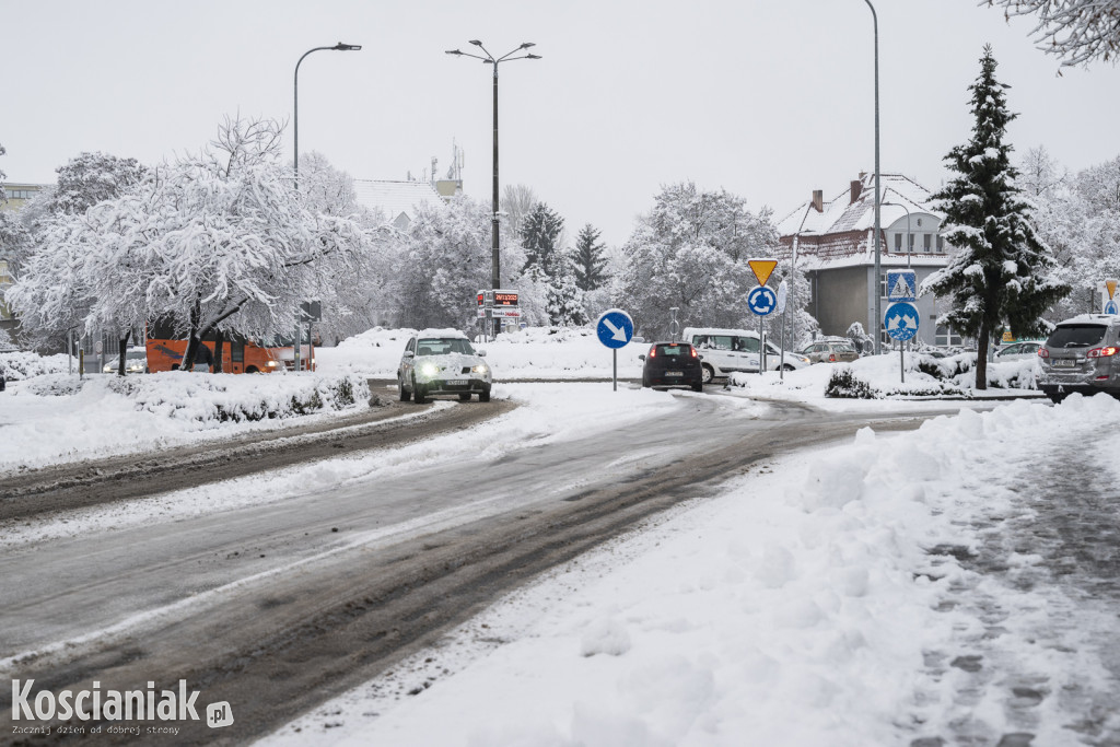 Pierwszy śnieg w tym sezonie