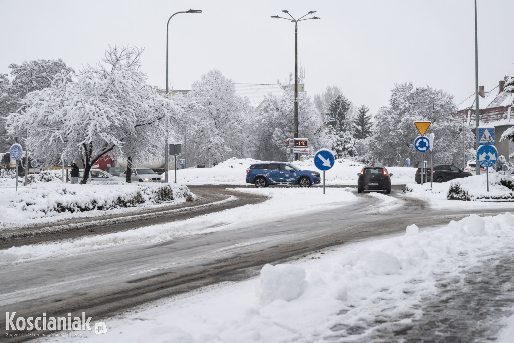 Pierwszy śnieg w tym sezonie
