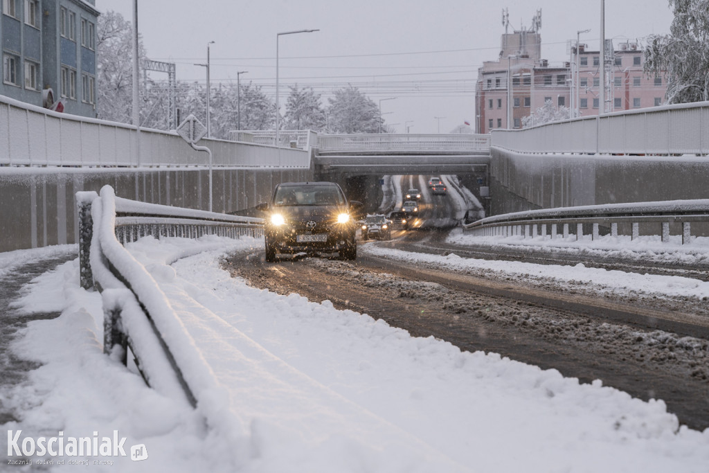 Pierwszy śnieg w tym sezonie