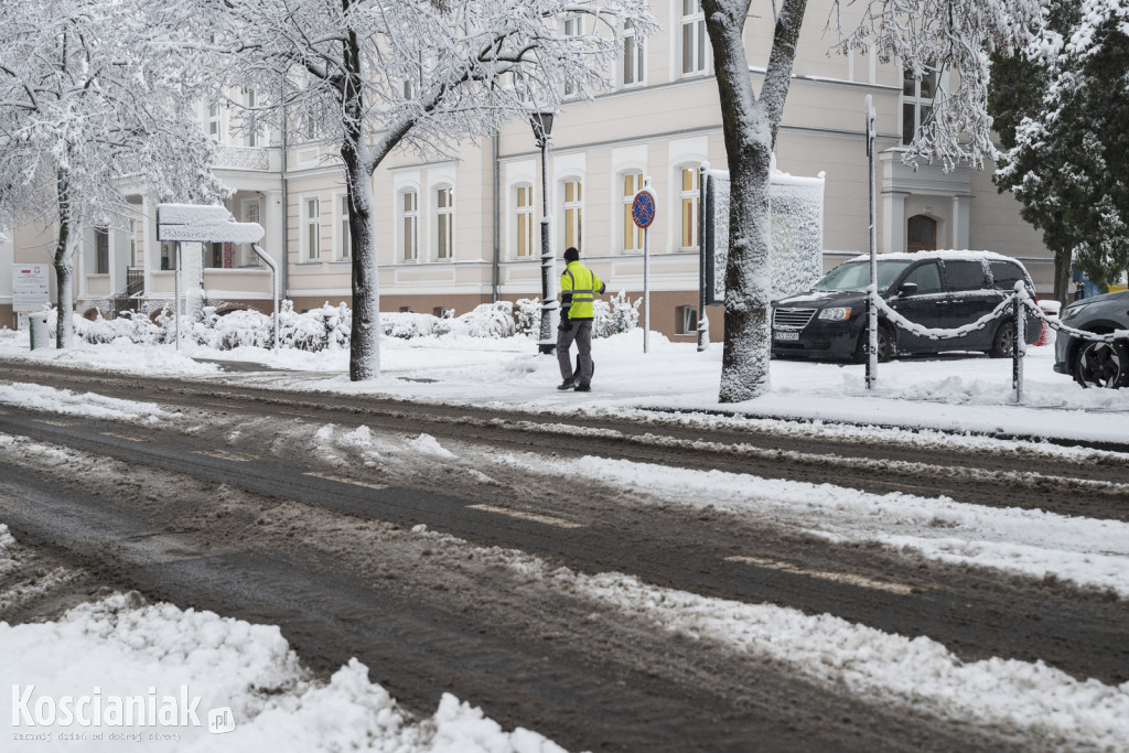 Pierwszy śnieg w tym sezonie
