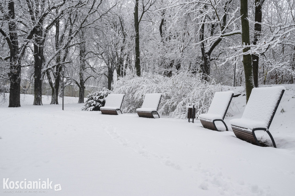 Pierwszy śnieg w tym sezonie