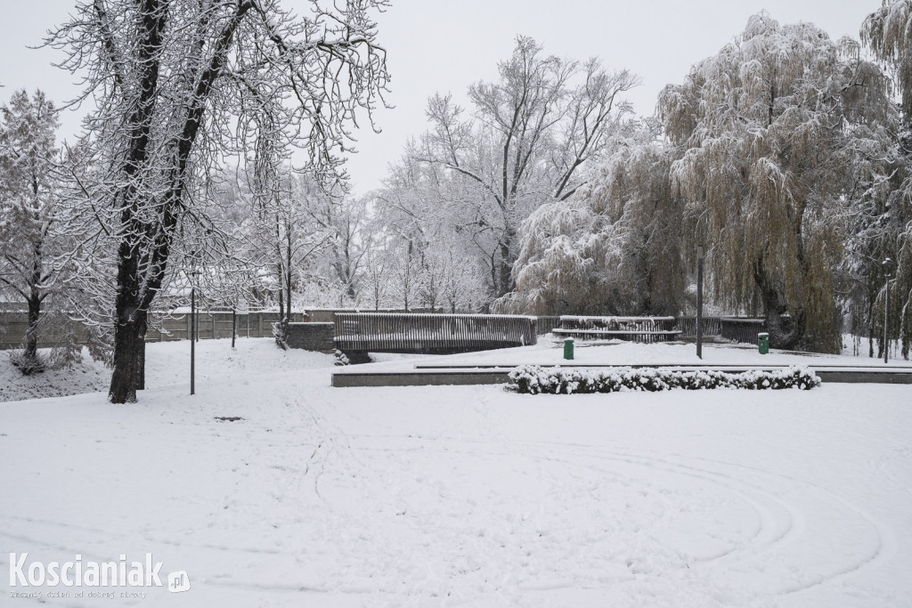 Pierwszy śnieg w tym sezonie