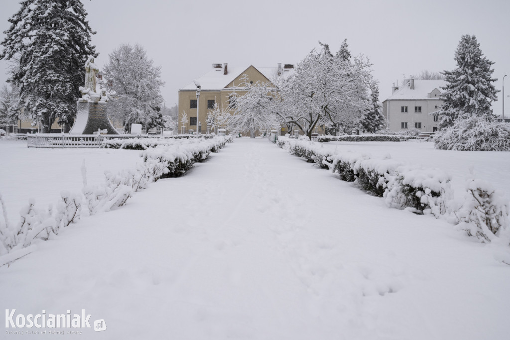 Pierwszy śnieg w tym sezonie