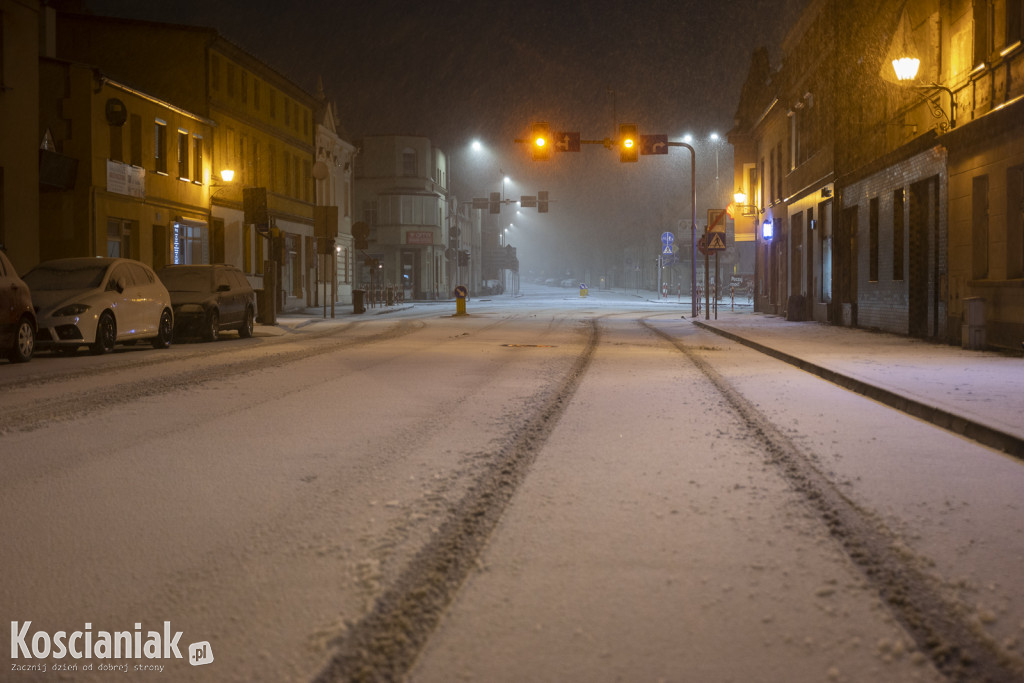 Pierwszy śnieg w tym sezonie
