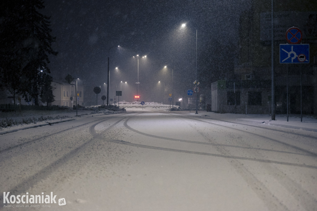Pierwszy śnieg w tym sezonie