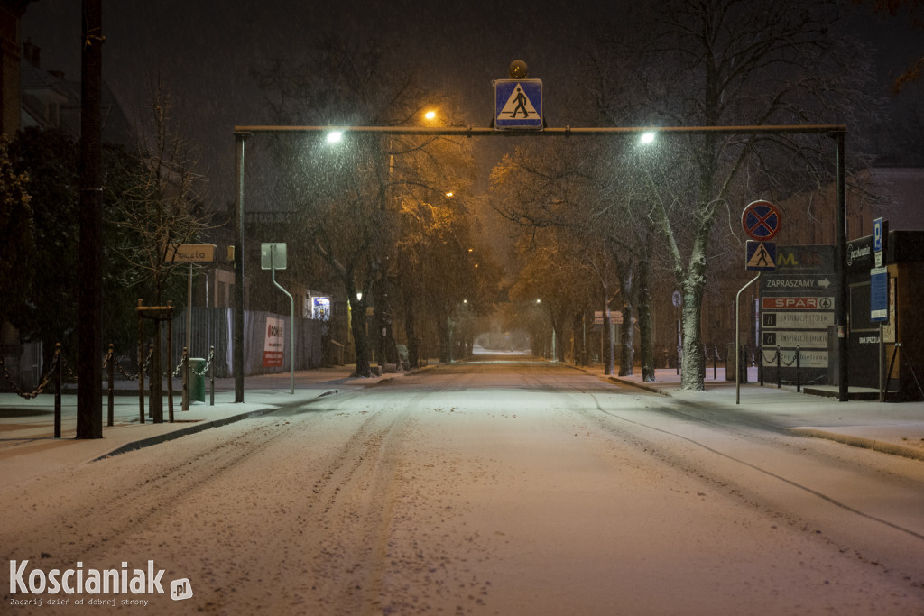 Pierwszy śnieg w tym sezonie