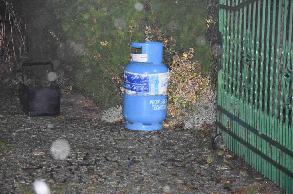 Paliła się kotłownia w domu w Koszanowie