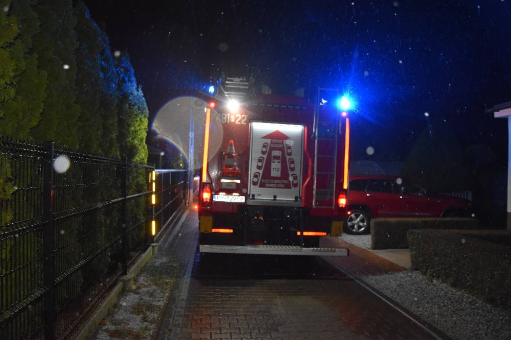 Paliła się kotłownia w domu w Koszanowie