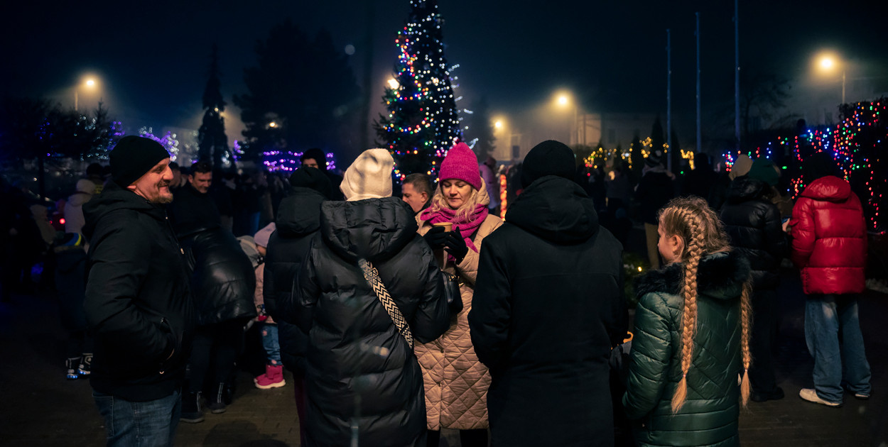 W Czempiniu odpalono świąteczne iluminacje