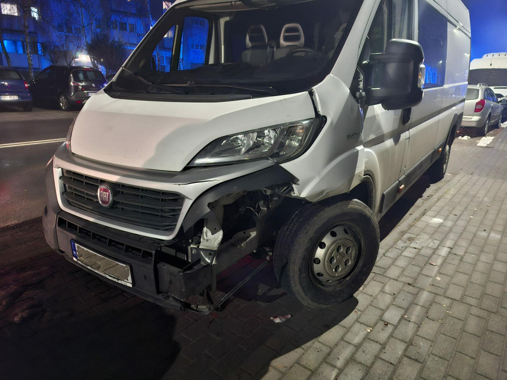 Zderzenie trzech aut na Północnej