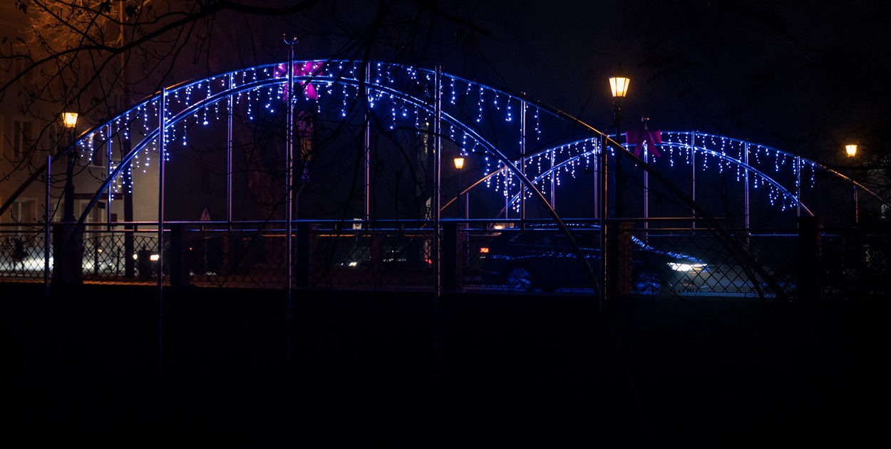 Świąteczne iluminacje w Kościanie już świecą