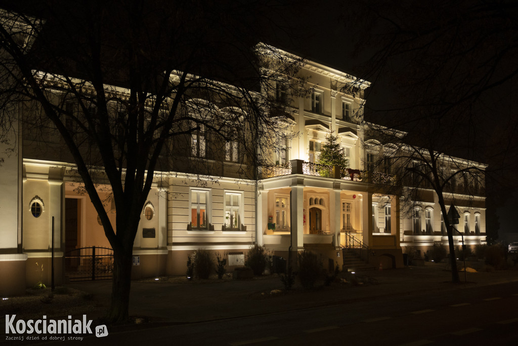 Świąteczne iluminacje w Kościanie już świecą