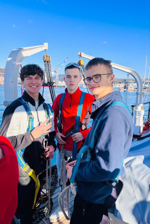 Uczniowie Kolberga na Pogorii